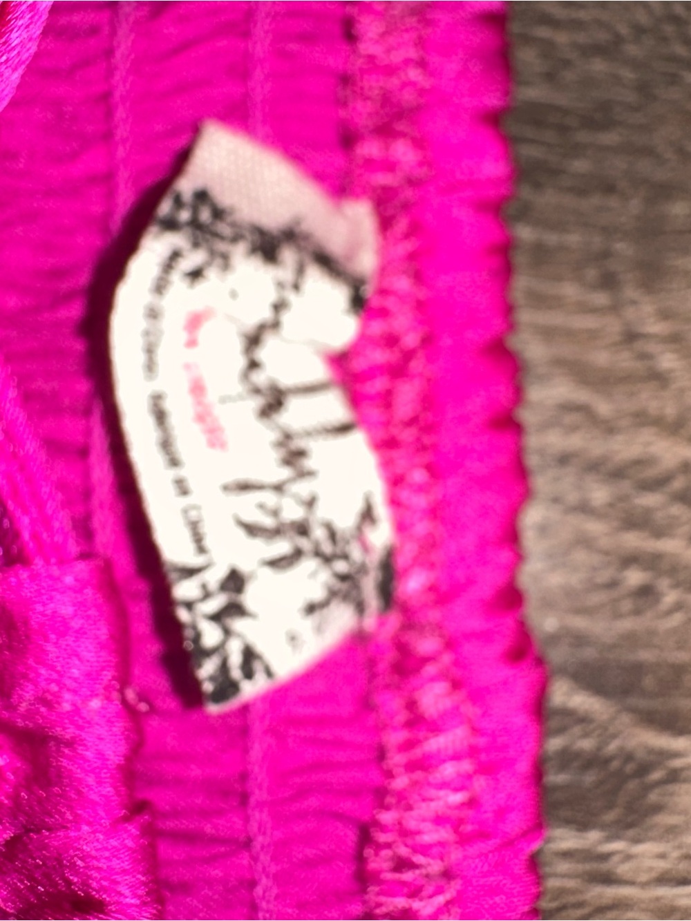 Anthropologie Dress Hot Pink Satin Mini Dress Perfect Mini Dress - Picture 3 of 6